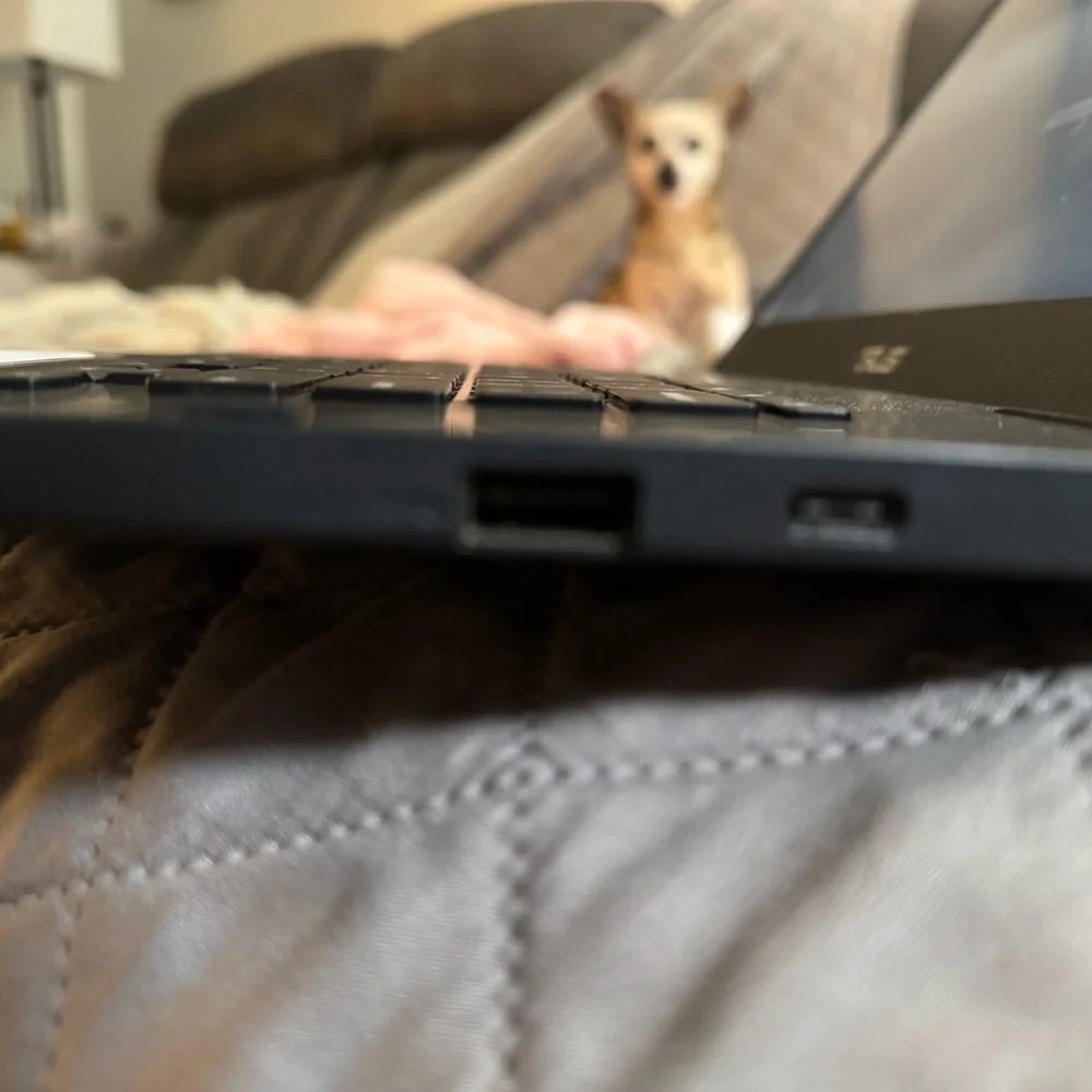 ASUS Black chromebook Sleek Design Backlit Keyboard